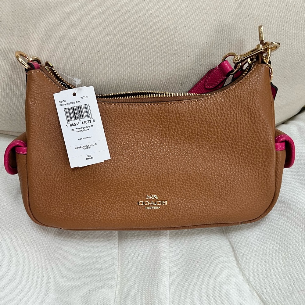 NWT Coach Penny Leather Women's Bag